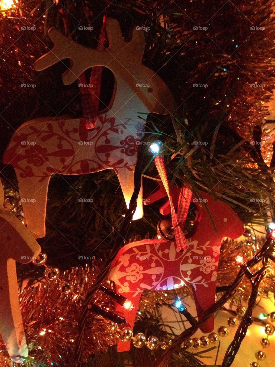 christmas time 2013 2014 deer by lanocheloca