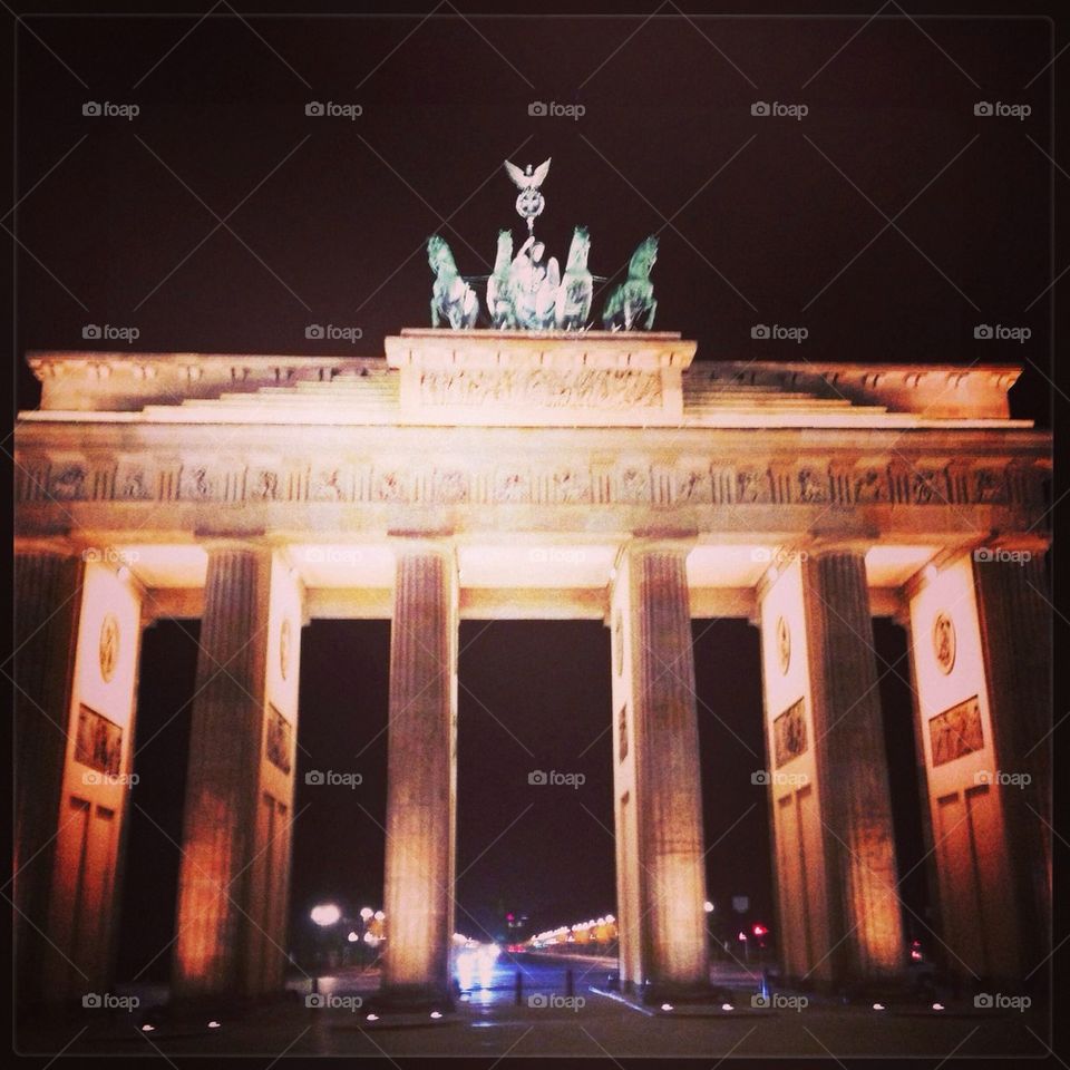 Brandenburg gate, Berlin Germany 