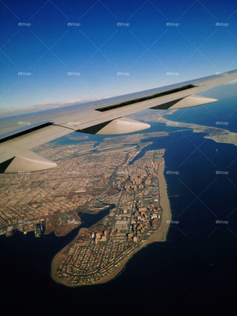 Coney Island from the air