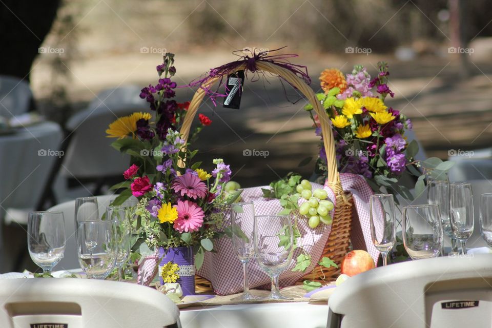 Wedding in the woods