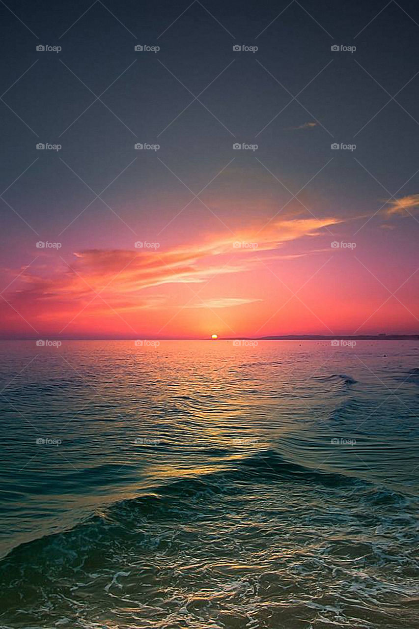 Sunset at The Seas