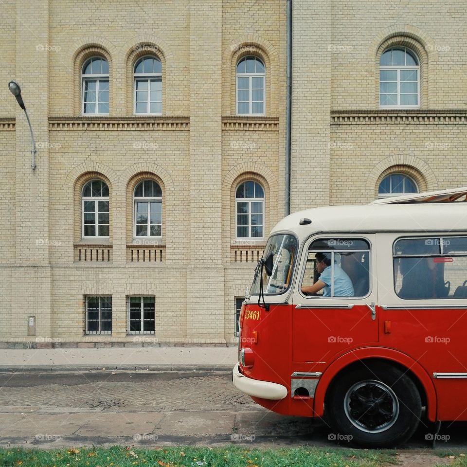 Oldtimer busin Gdansk