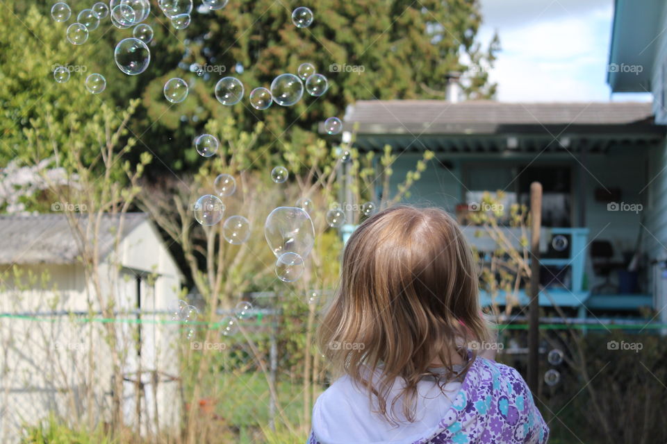 watching bubbles