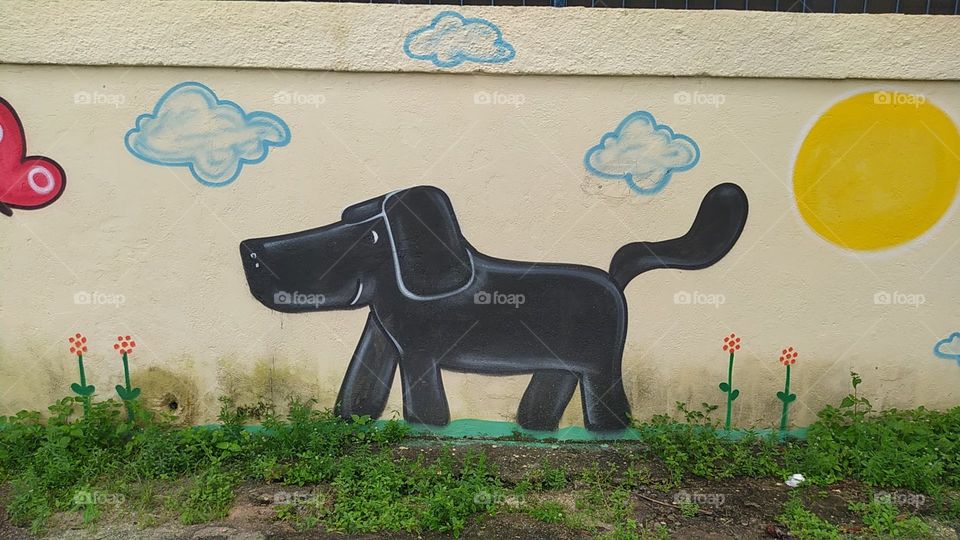 Dog Wall