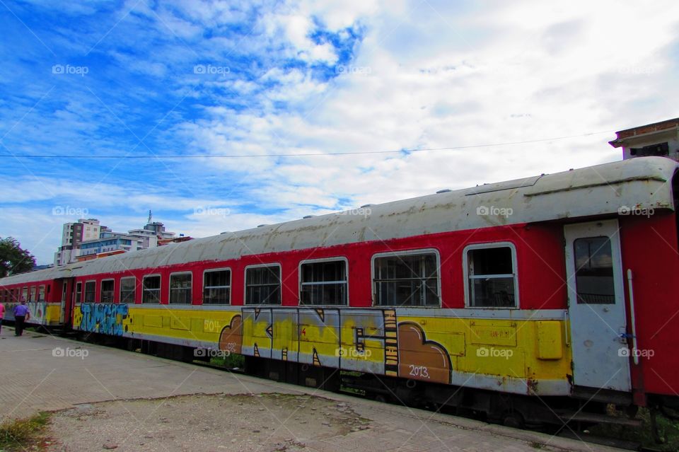 Train, Vlorë, Albania
