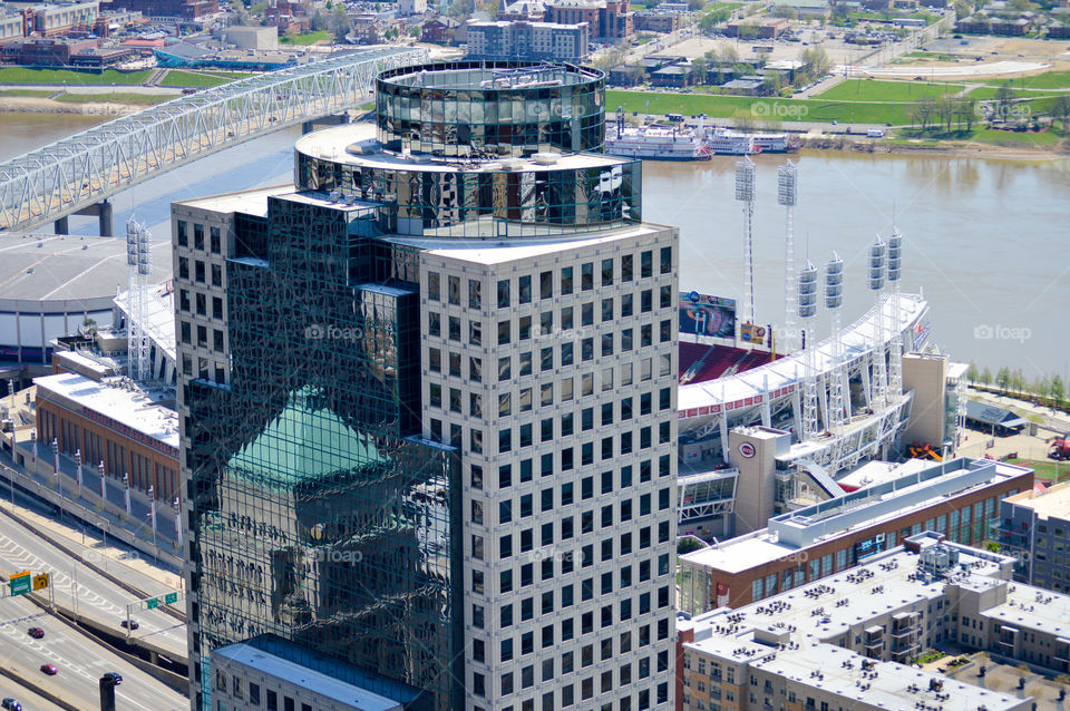 View of the city of Cincinnati, Ohio