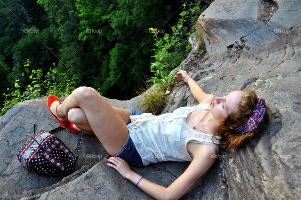 Close to the Edge. Taken in the Catskills 