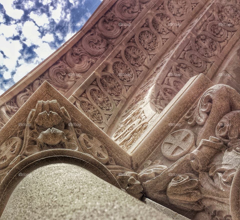 Architecture. Arch Detail at the Basilica