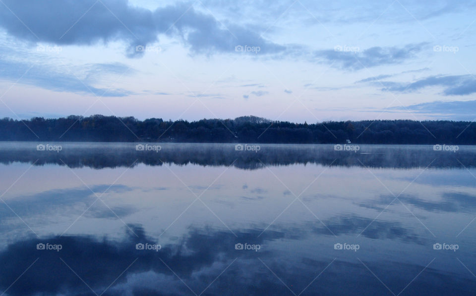 Water, Lake, No Person, Landscape, Dawn