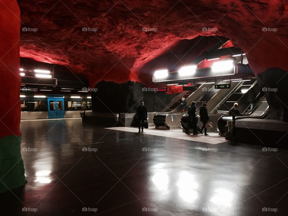 [METRO] Solna centrum, Stockholm, SWEDEN 