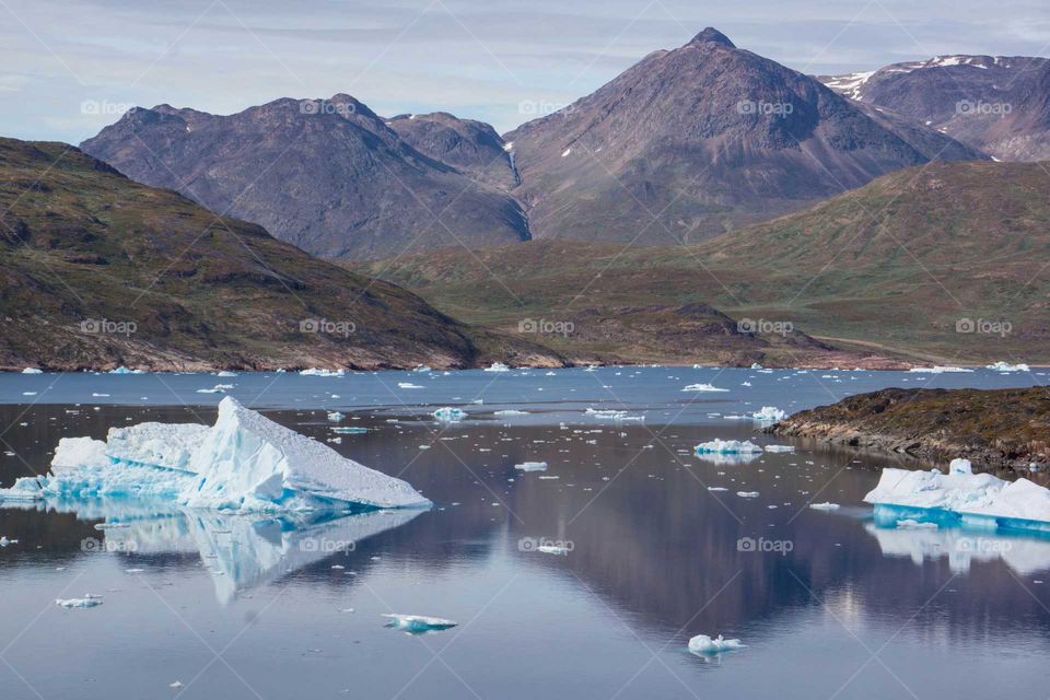 Water, Mountain, No Person, Frosty, Snow