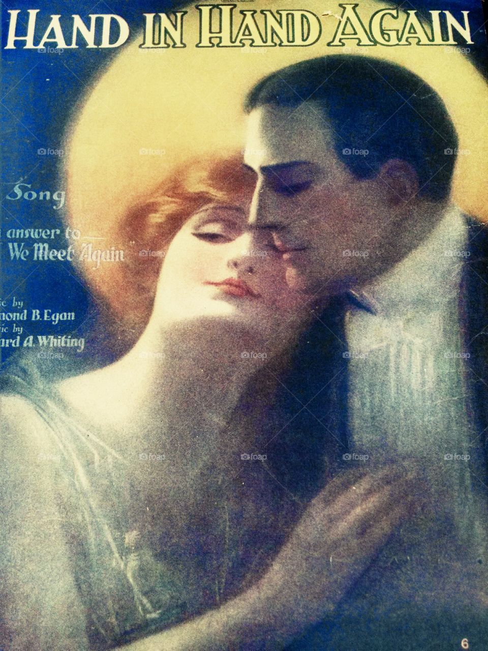 Hand In Hand Again music sheet