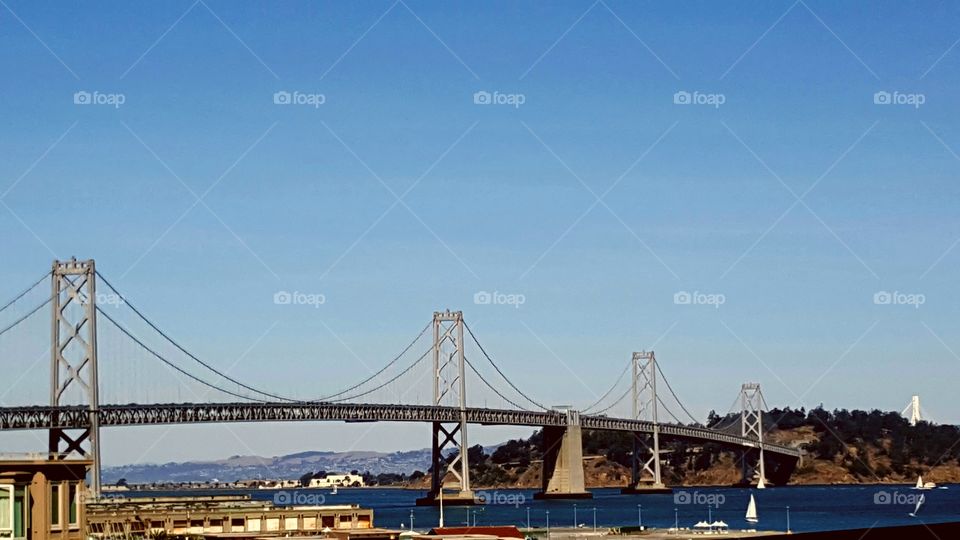 bridge on a beautiful day