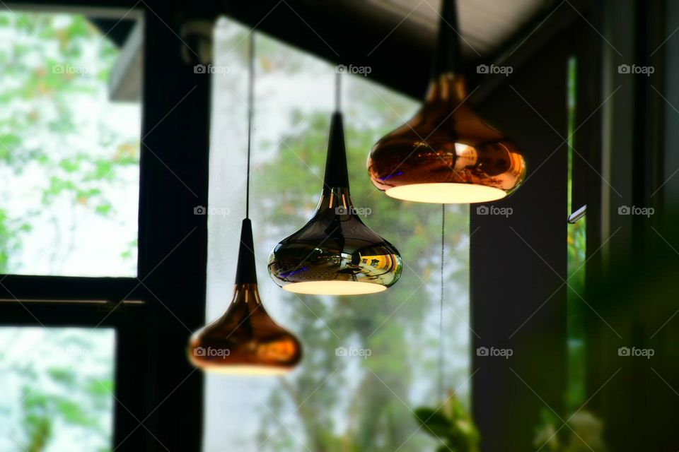 lamp in living room