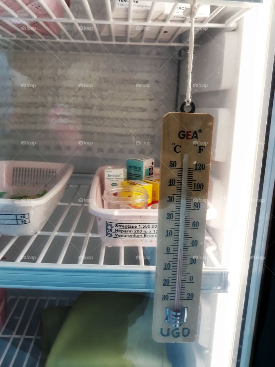 thermometer and emergency service