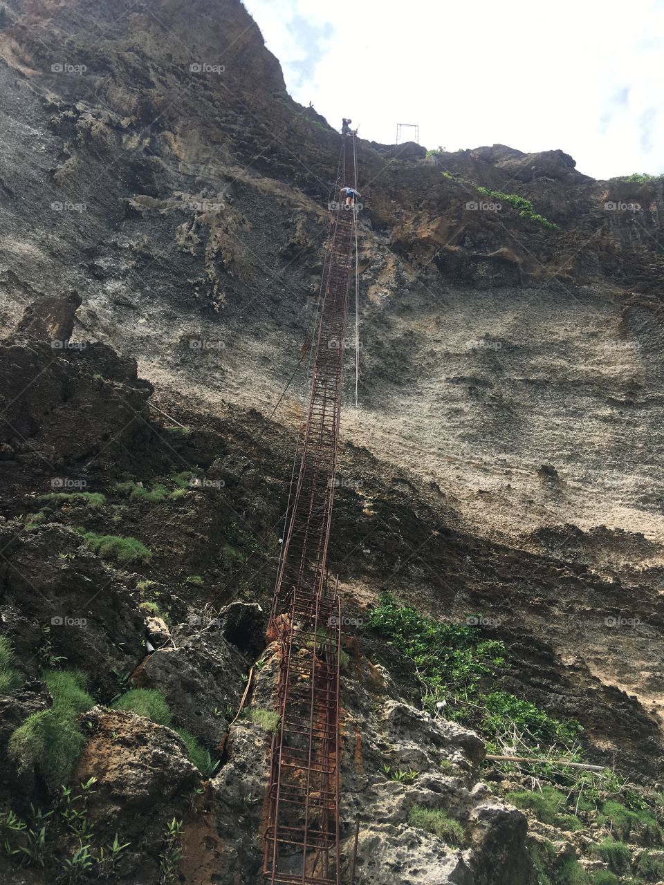 Ladder of Death Uluwatu, Bali