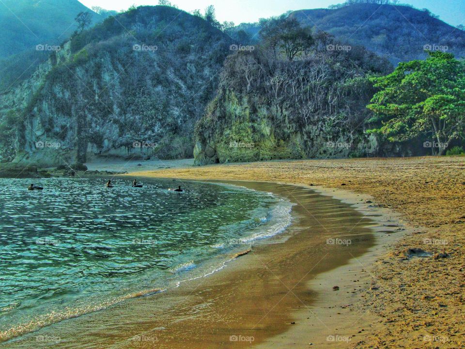 Beach scape