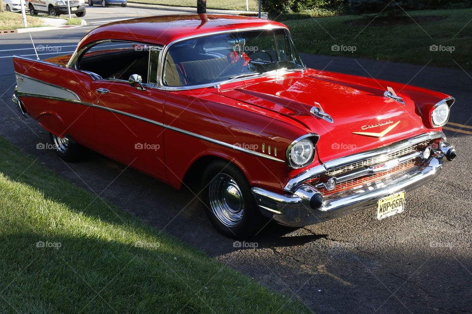 Red Chevy 1957