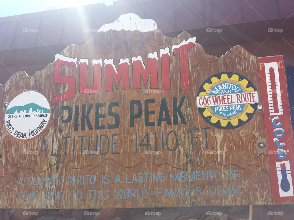 Pikes Peak , Colorado, USA