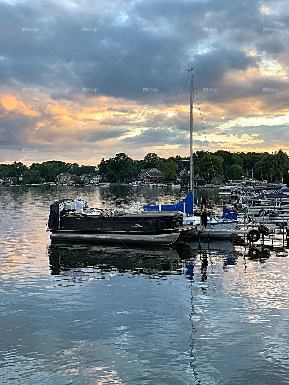 Beautiful evening, Michigan USA 🇺🇸