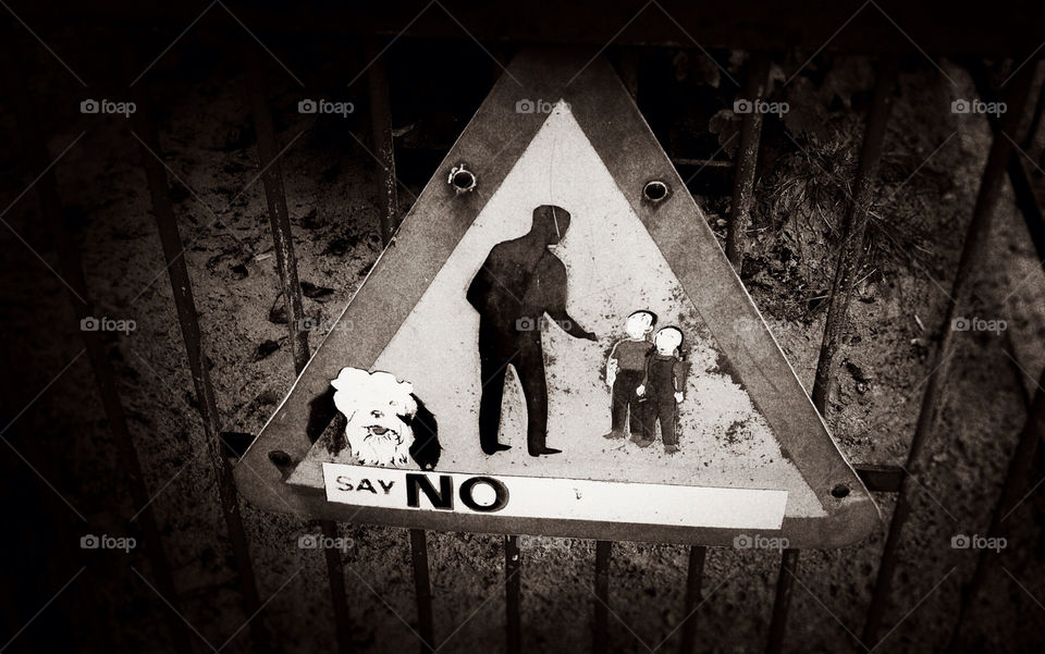 children child warning danger by Fotofleeby