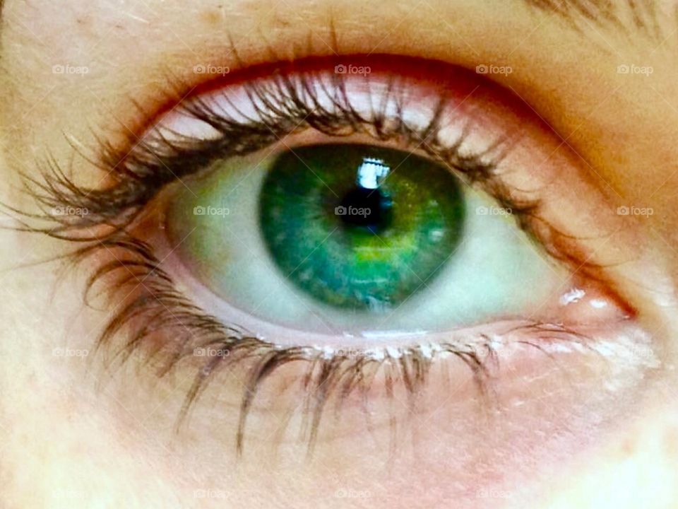 Green eyes