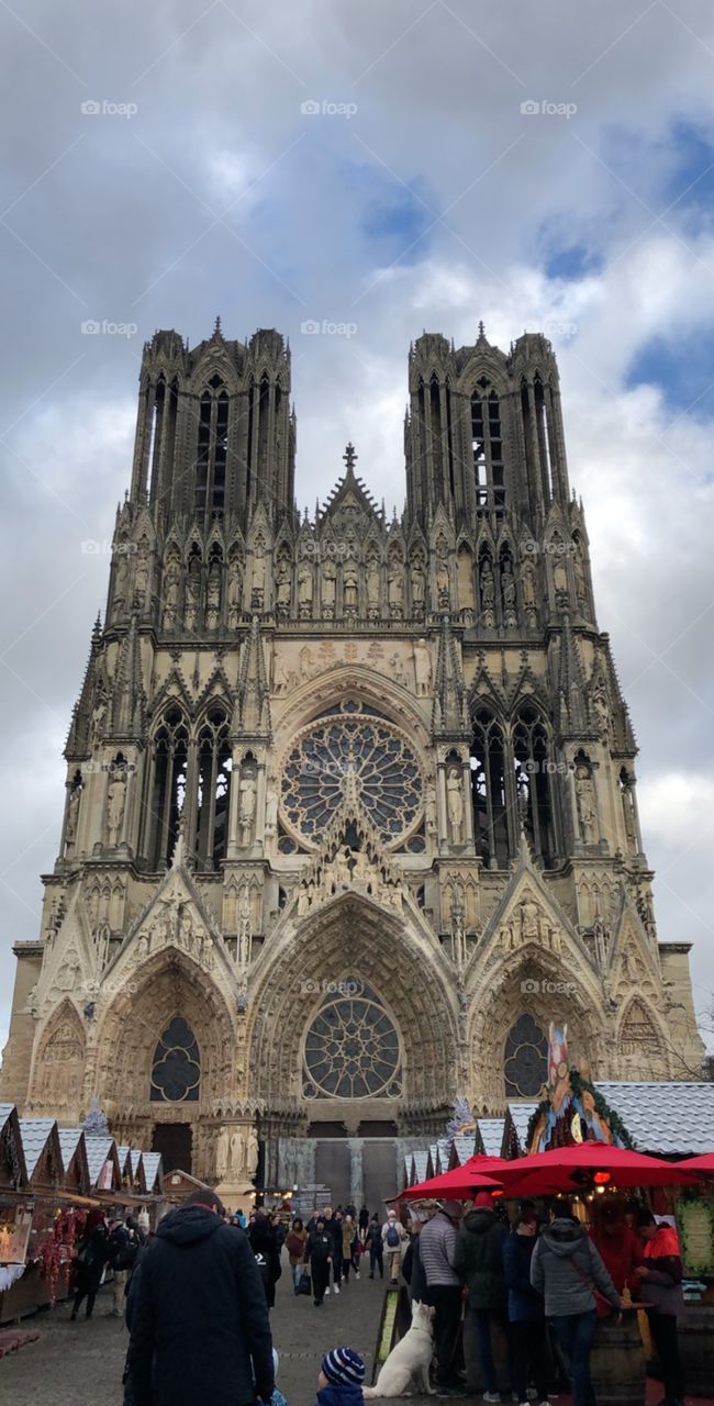 Reims royal cathedral 