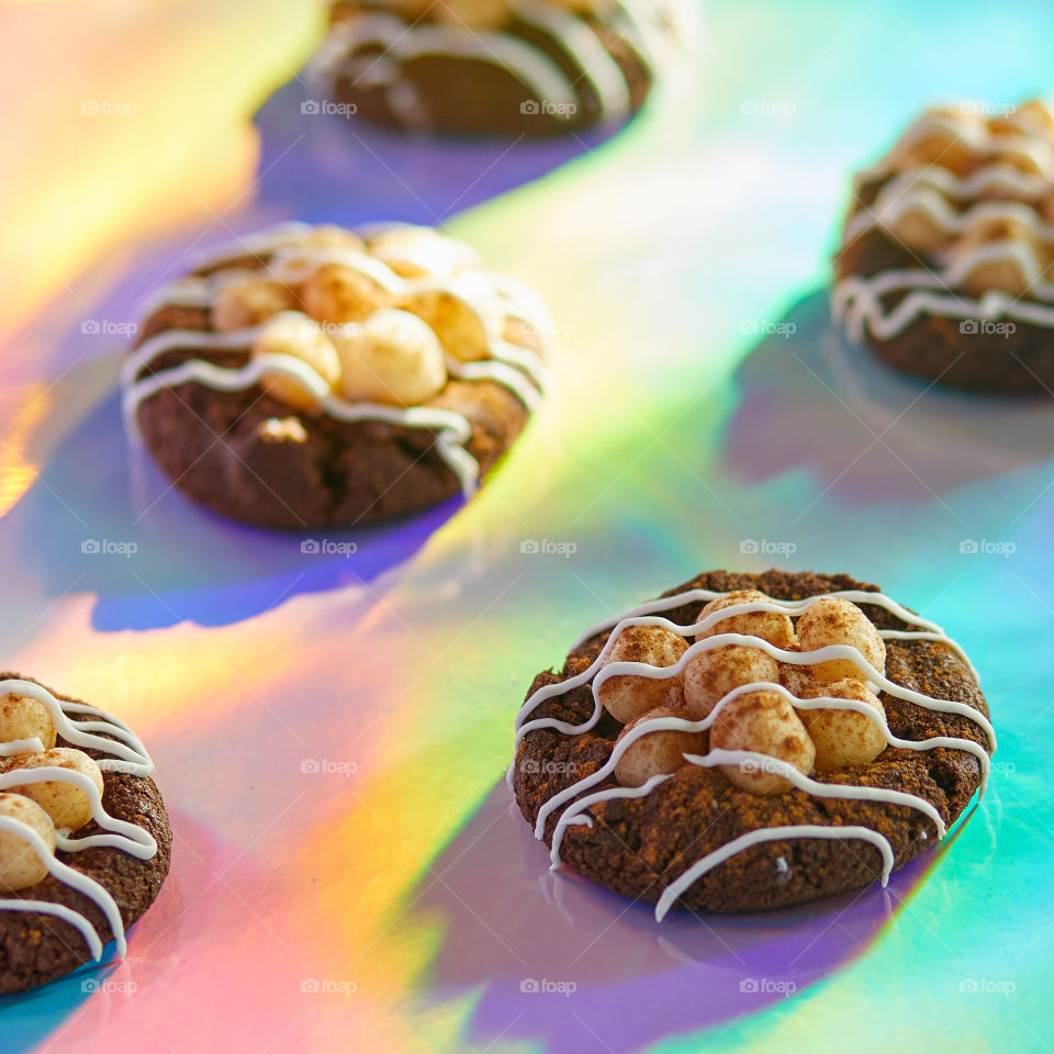 Rainbow cookies 