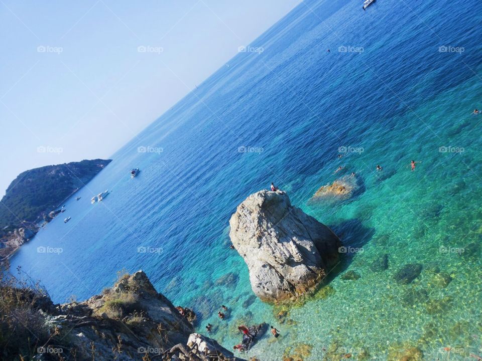Elba's island. Just Italy.