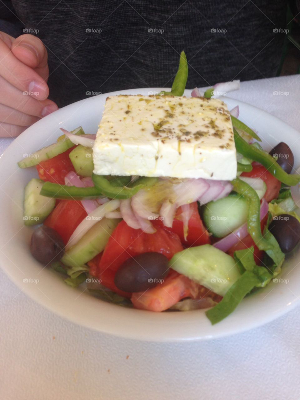 Greek salad! 