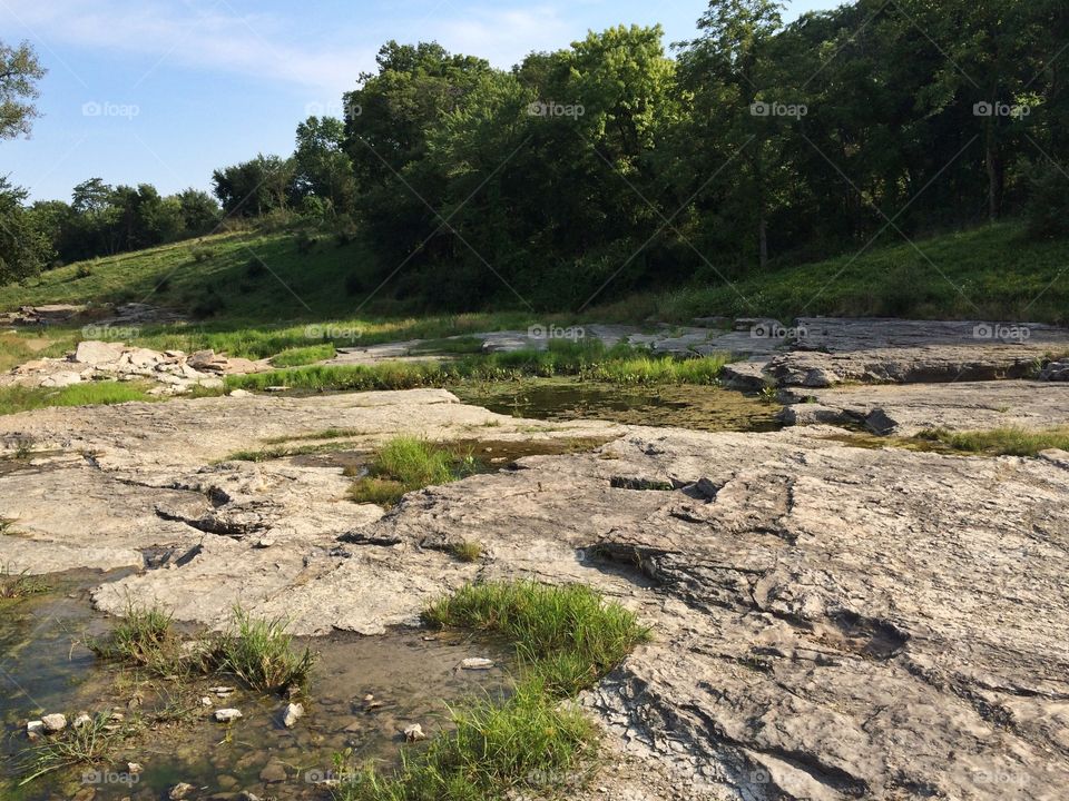 Fossil Gorge at the Coralville Dam 