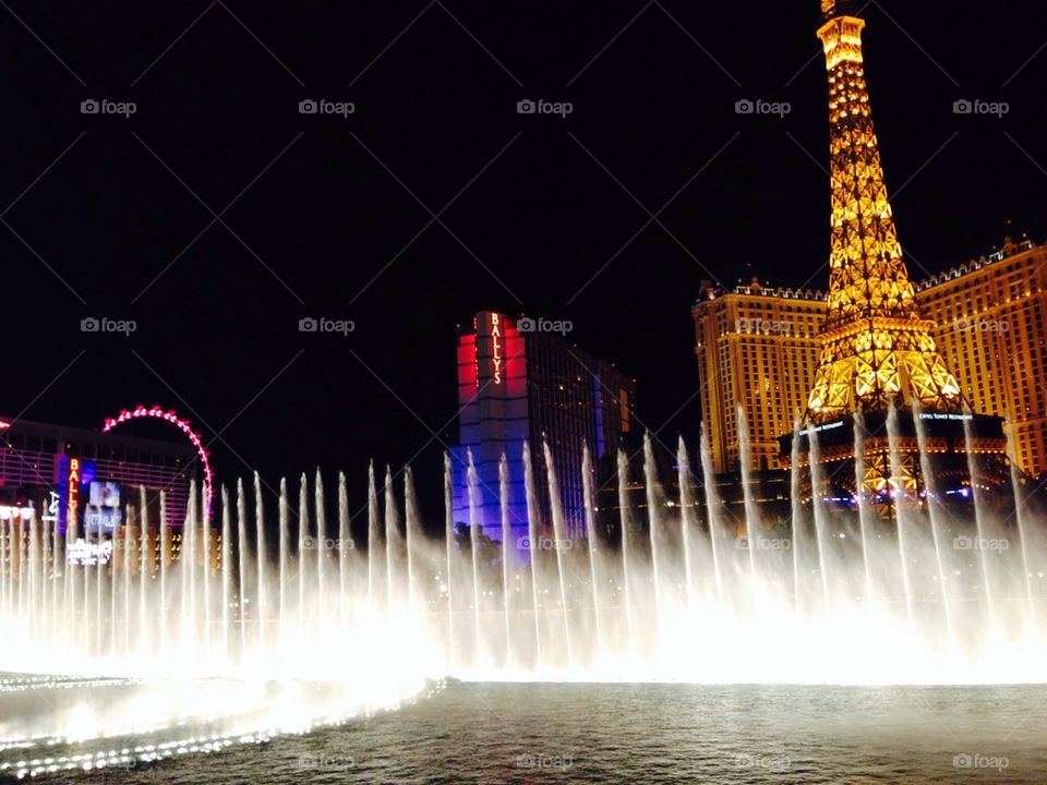 Bellagio fountains