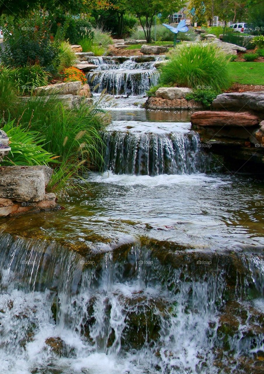 Serene Waterfall 