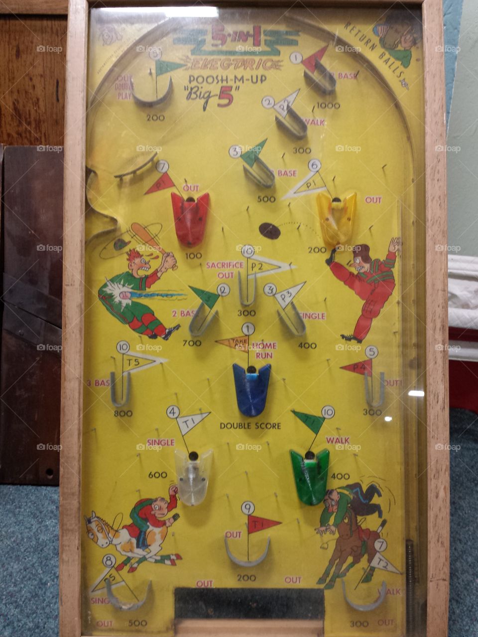 Antique Pinball Table