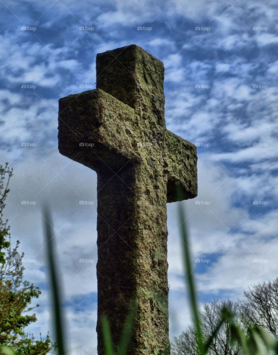 Stone cross