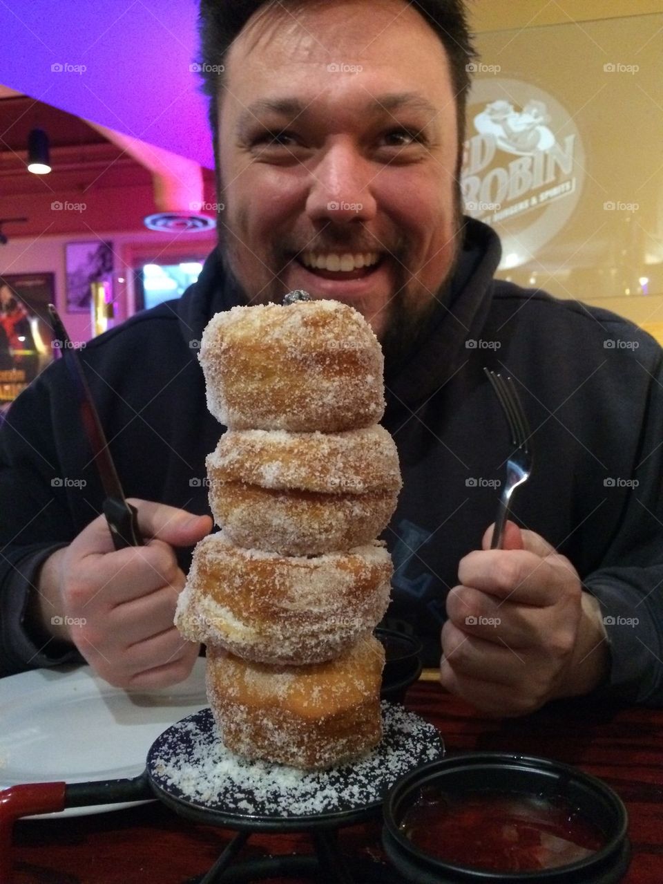 Donut stack