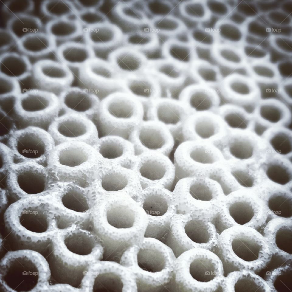Foam holes