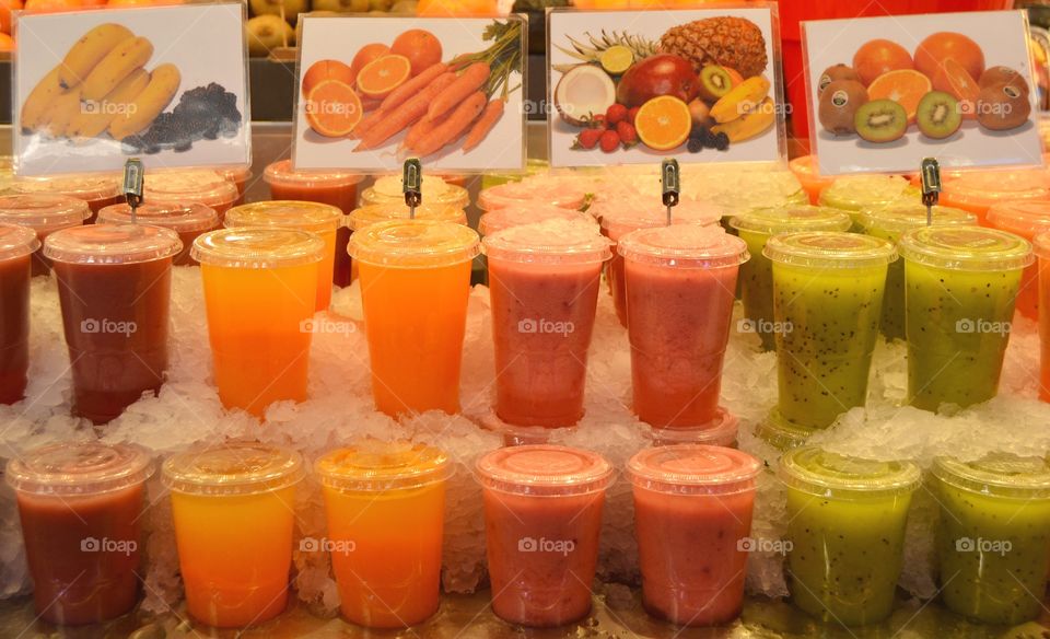 Fruit smoothies