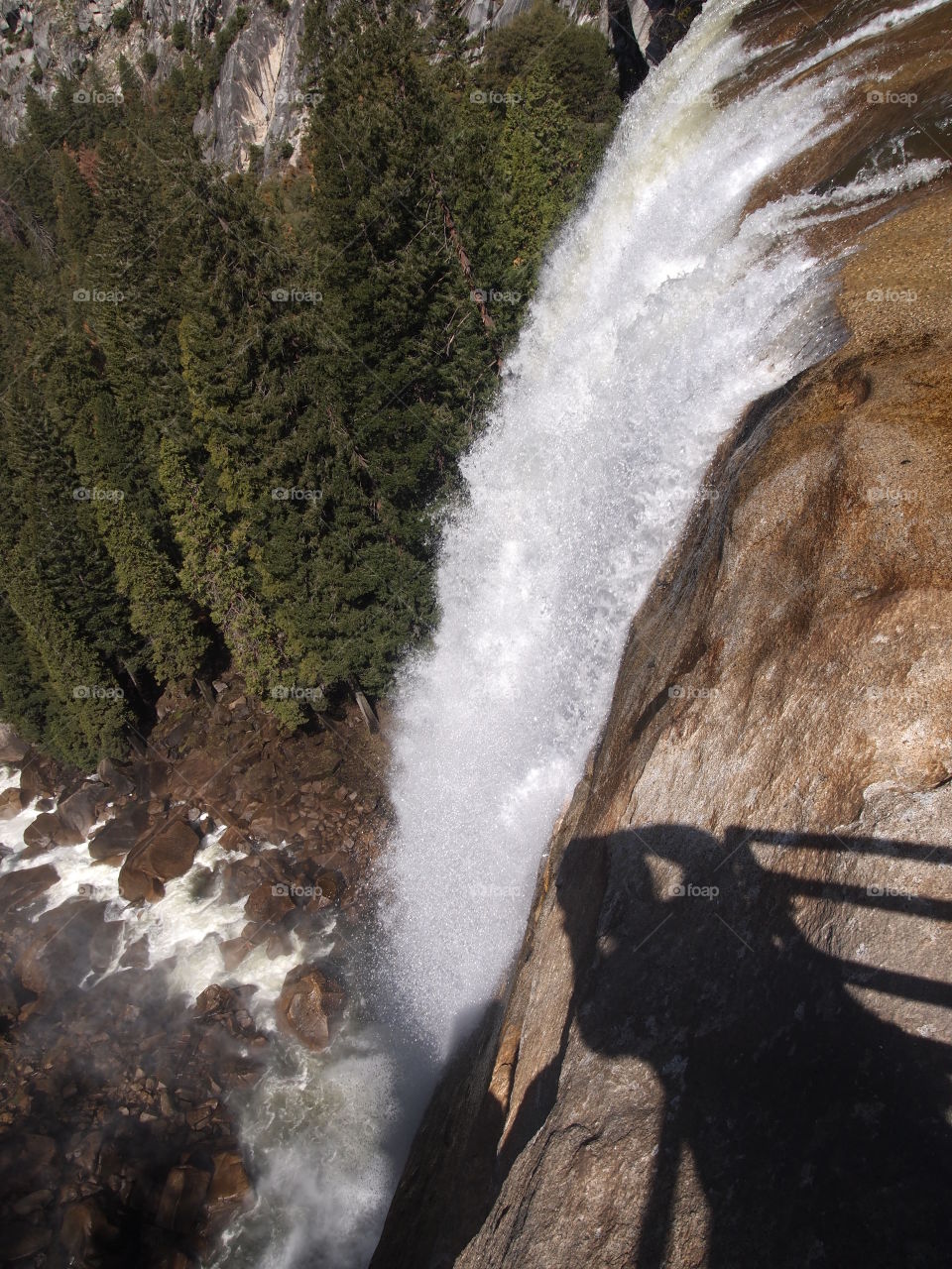 Waterfall  Vernal Yosemite