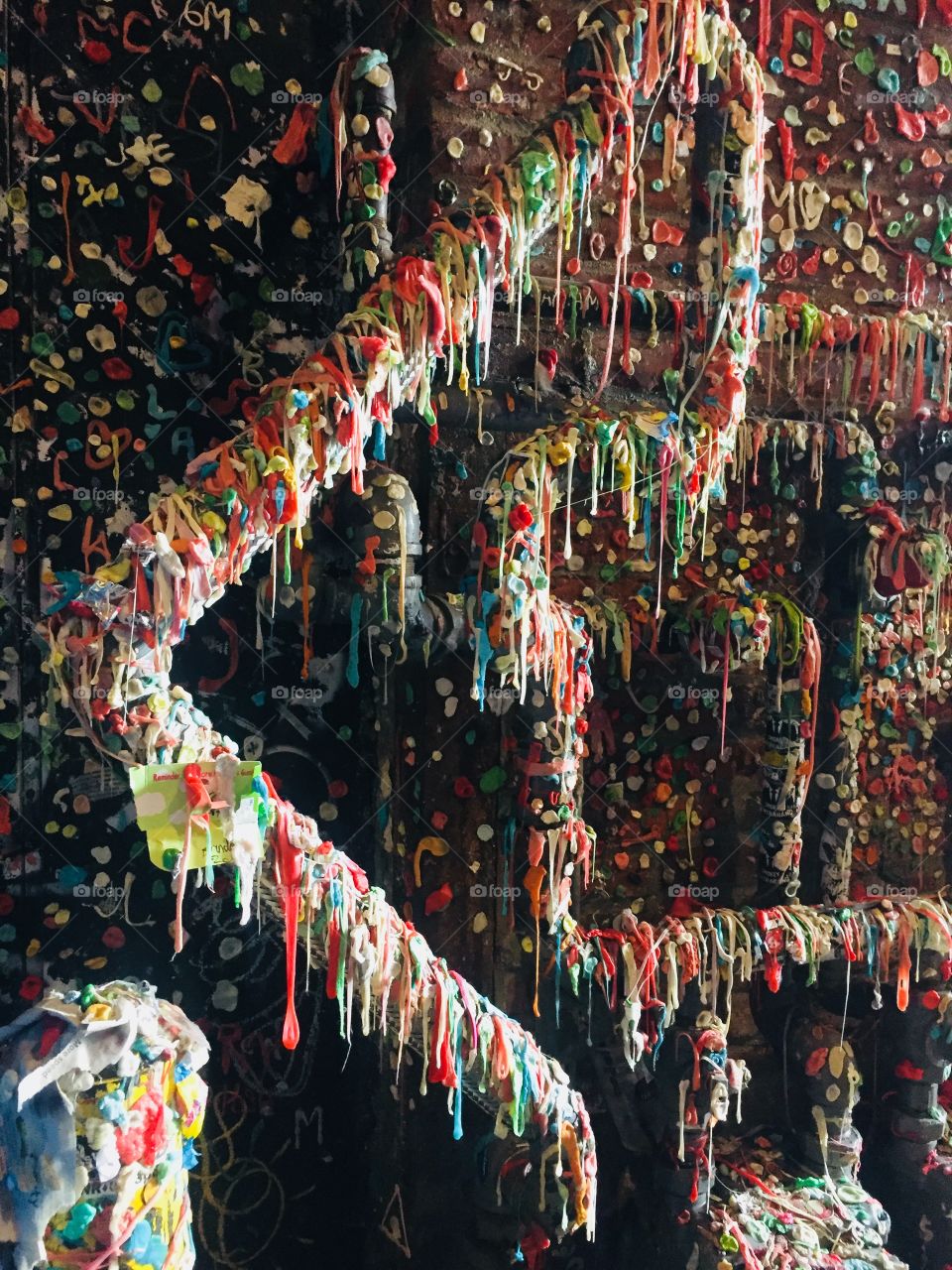 Gum wall, Seattle
