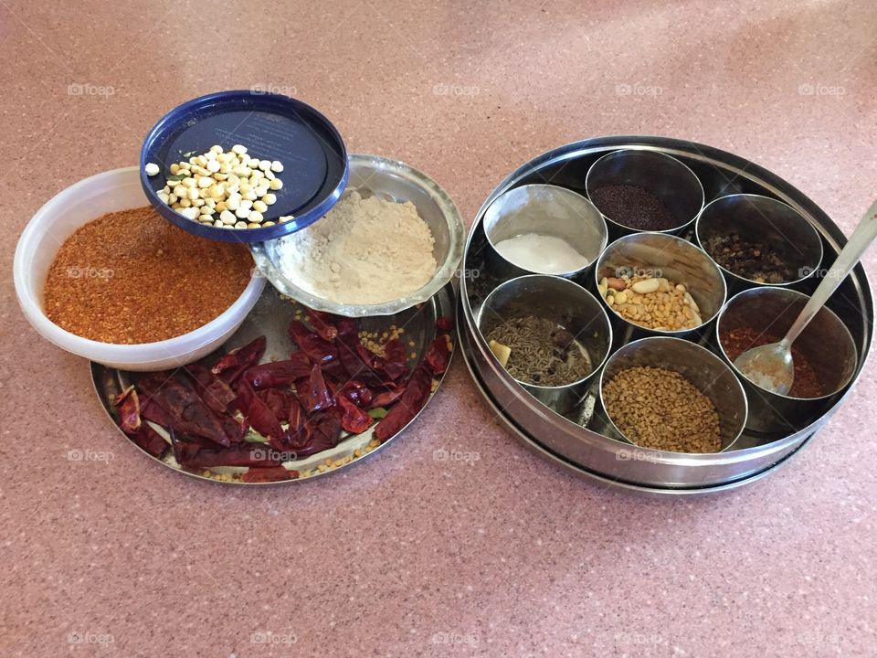 Cooking spices & ingredients 
