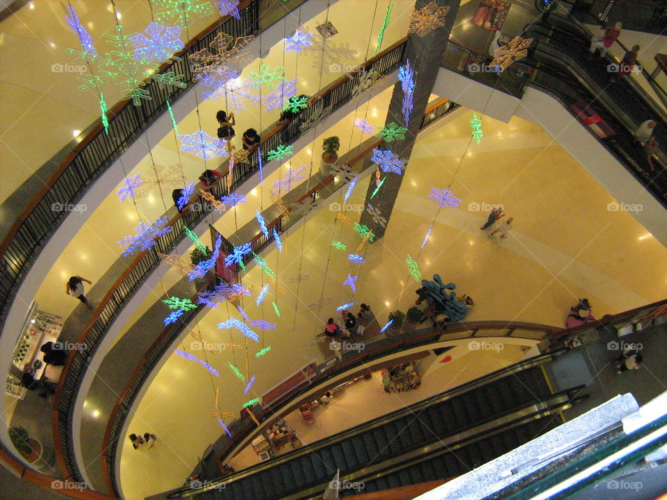 The shoping mall