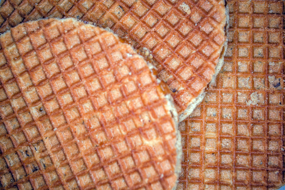 Crunchy dutch stroopwafel