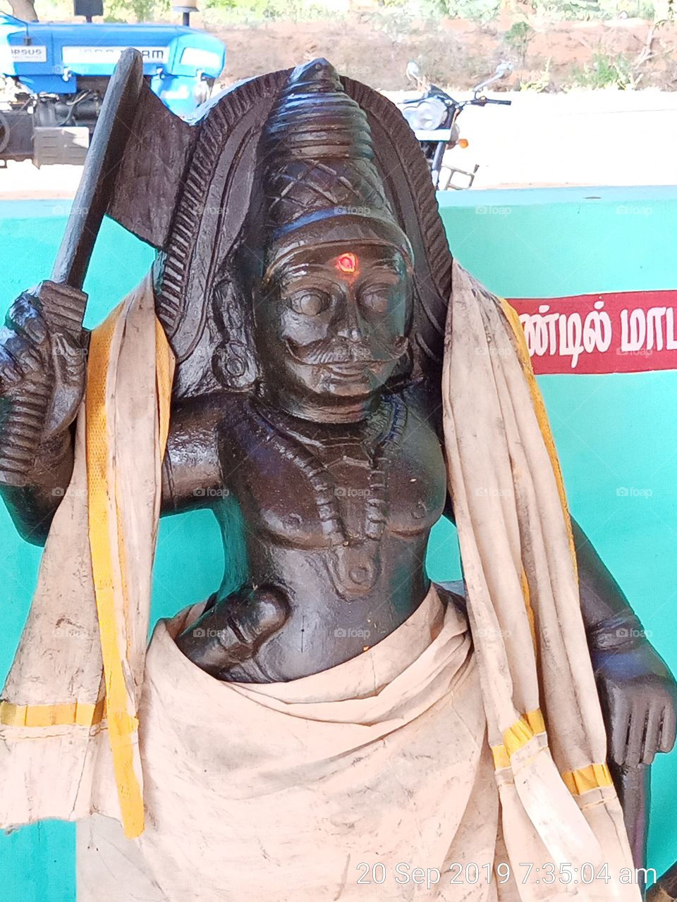 stone statue god of hindu