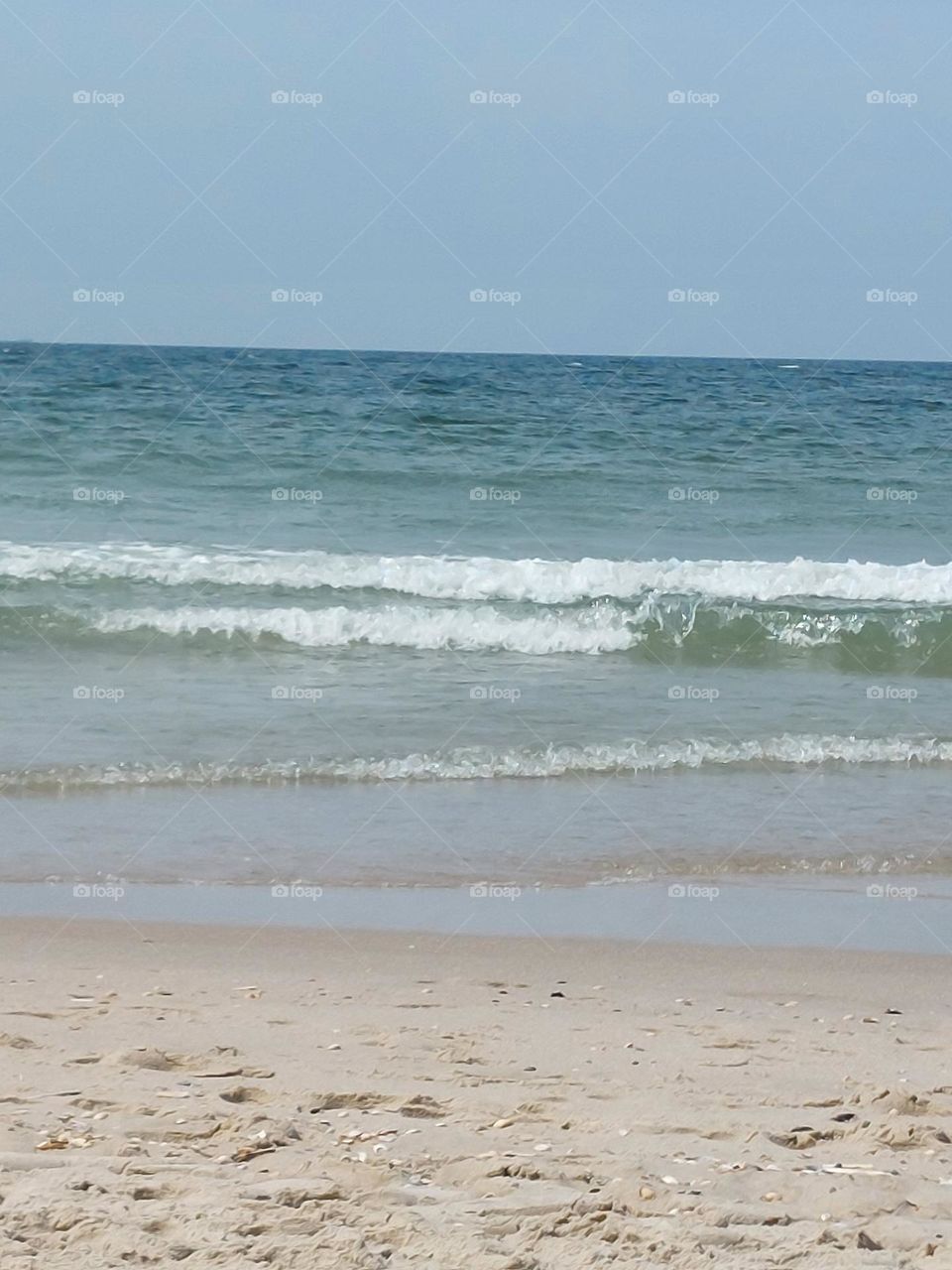 Ein Tag am Meer,Meeresrauschen, Wellen, schöner Ausflug