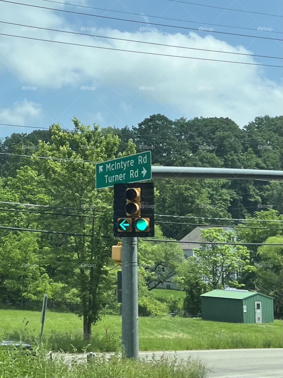 McIntyre Rd at Turner Rd