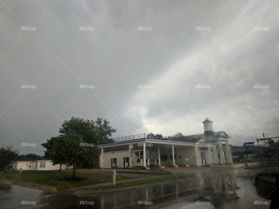 clouds storm sky