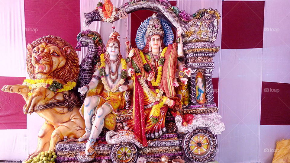 lord Shiva and matha