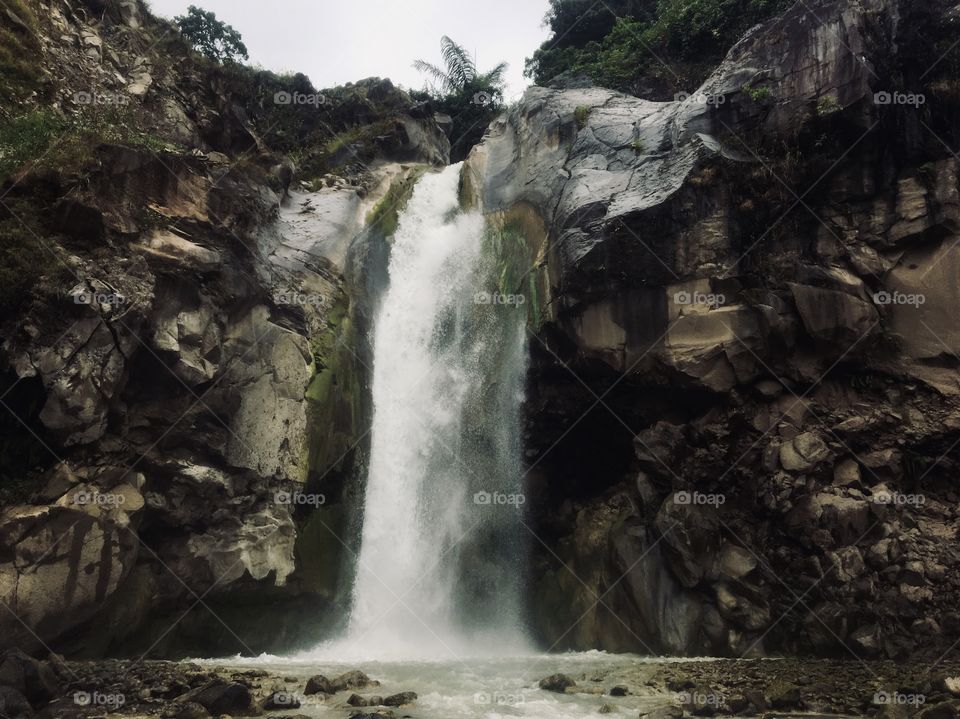 the beauty hidden from the mangku sakti waterfall