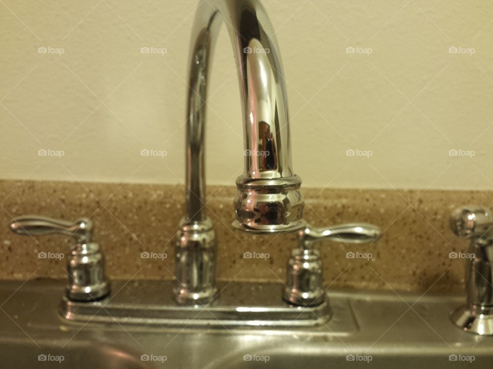 Faucet, Bathroom, No Person, Chrome, Stainless Steel